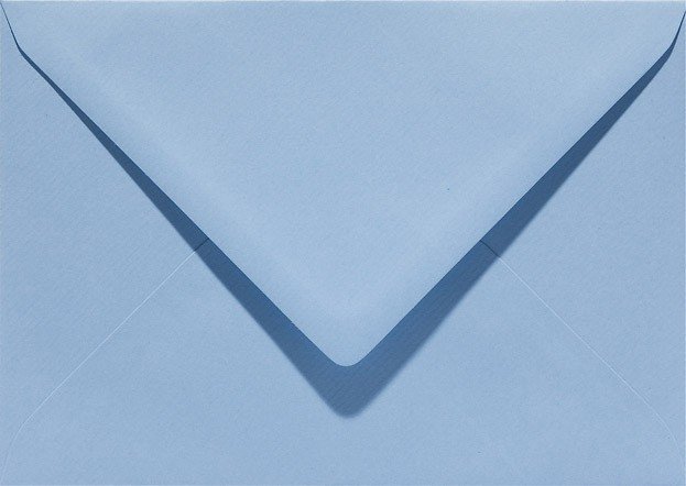מעטפה בודדת - כחול אפור